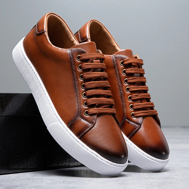 Carter – Baskets Confortables en Cuir