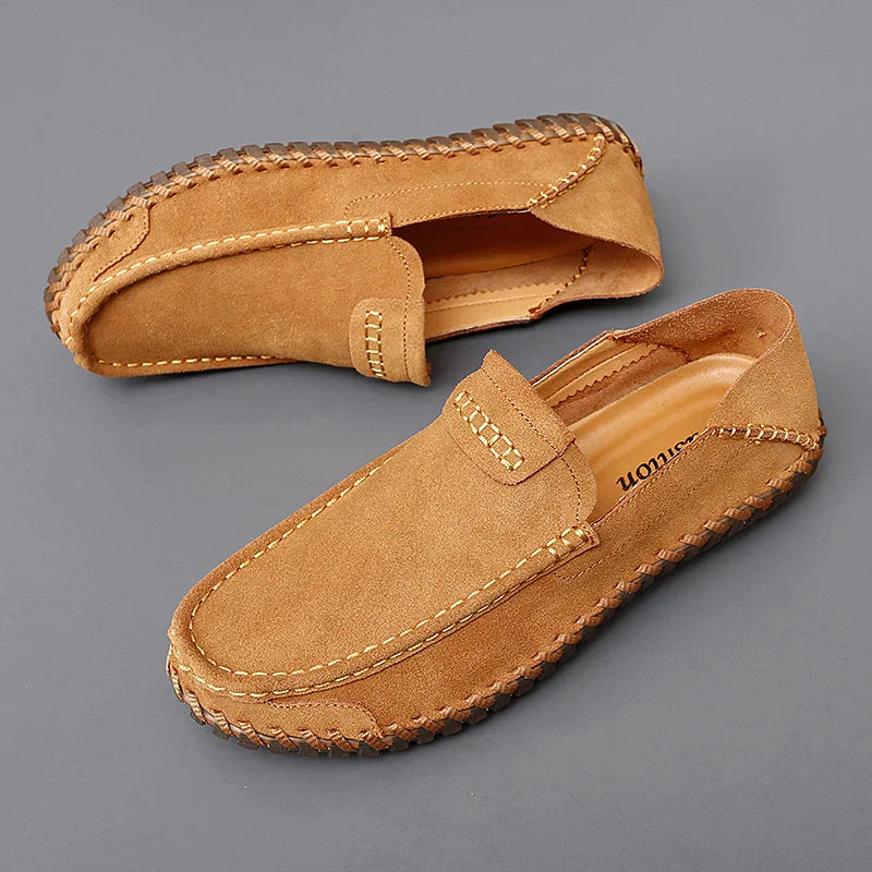 Eli – Mocassins Élégants – Finition Artisanale – Marron
