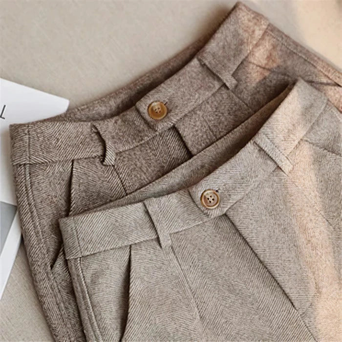 Sebastian – Pantalon Élégant – Coupe Confortable – Khaki