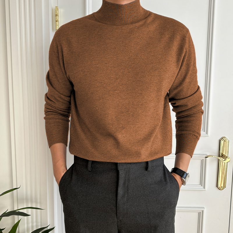 James – Pull Col Roulé Confortable pour Homme