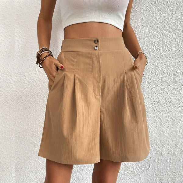 Layla – Short Confortable Élégant – Noir