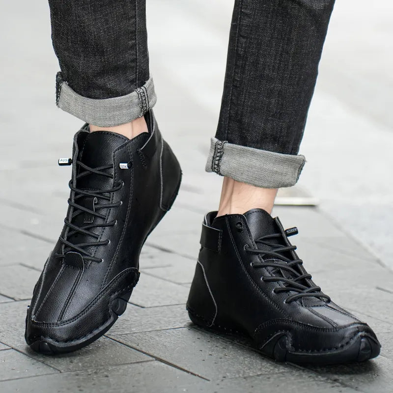 Ethan – Chaussures – Fait Main Confortables – Marron