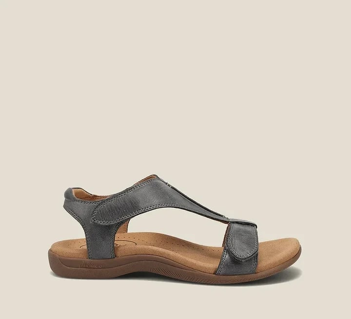 Sophia – Sandales Confortables Ajustables - Gris