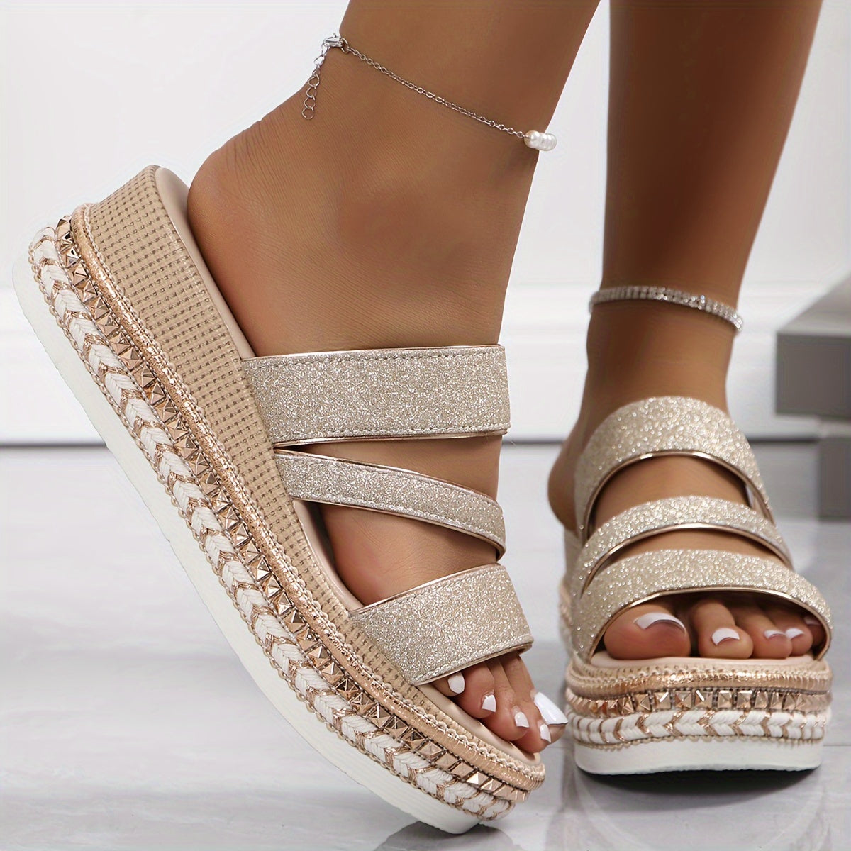 Layla – Sandales Printanières Confortables - Beige