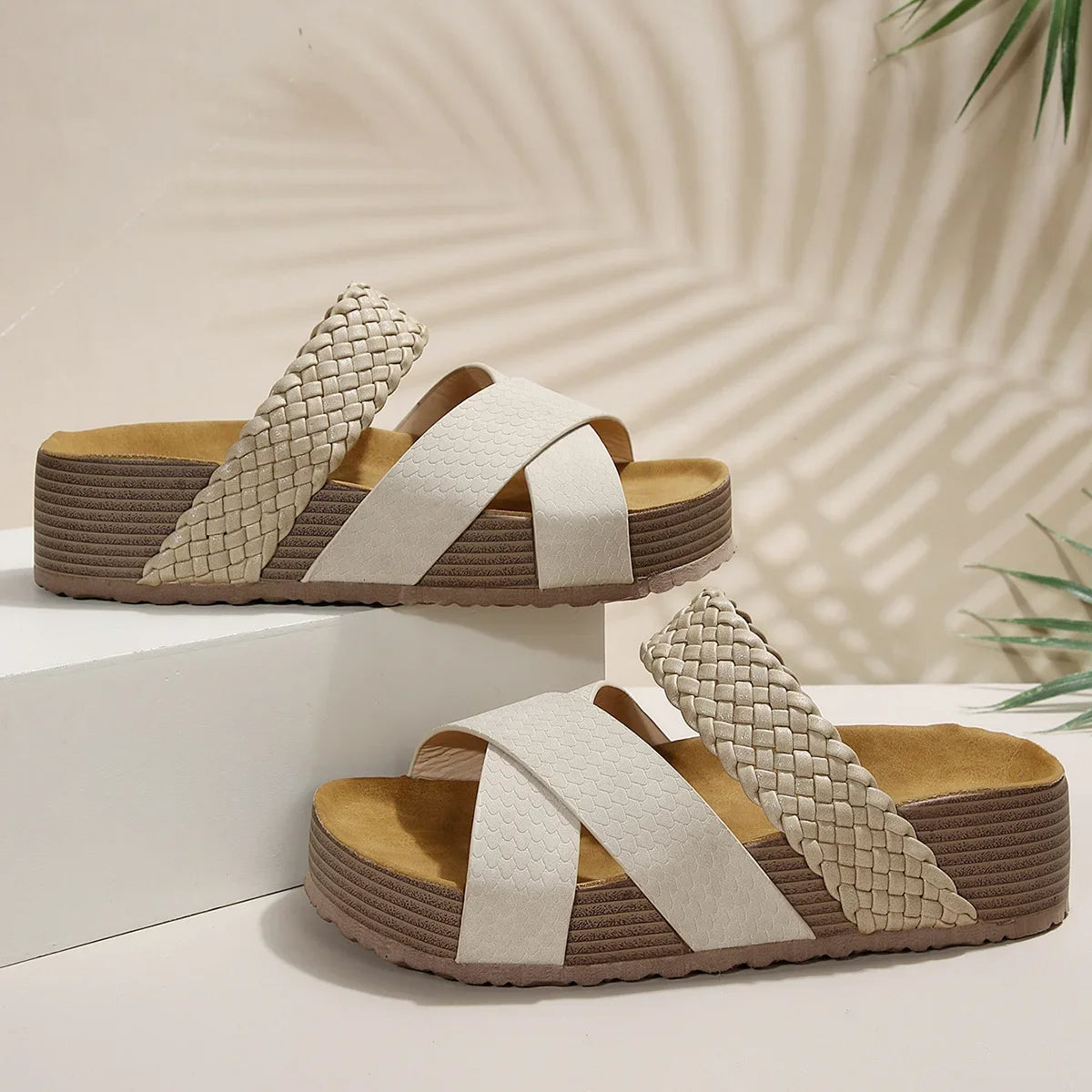 Victoria – Sandales Confortables Stylées – Marron