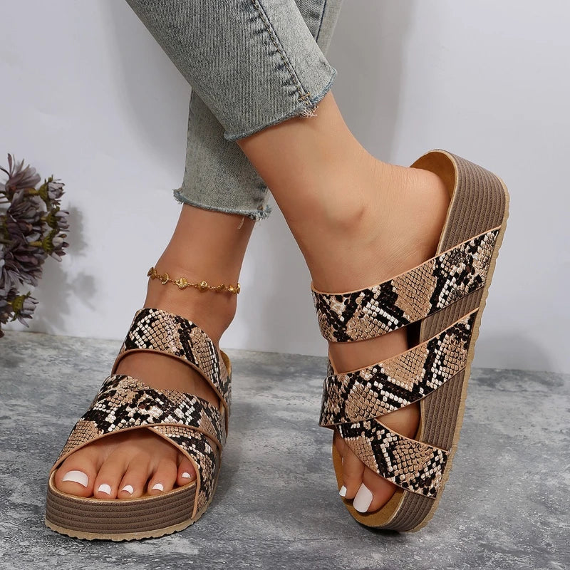 Victoria – Sandales Confortables Stylées – Marron