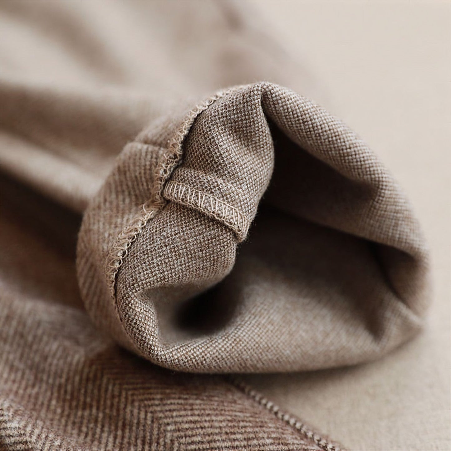 Sebastian – Pantalon Élégant – Coupe Confortable – Khaki
