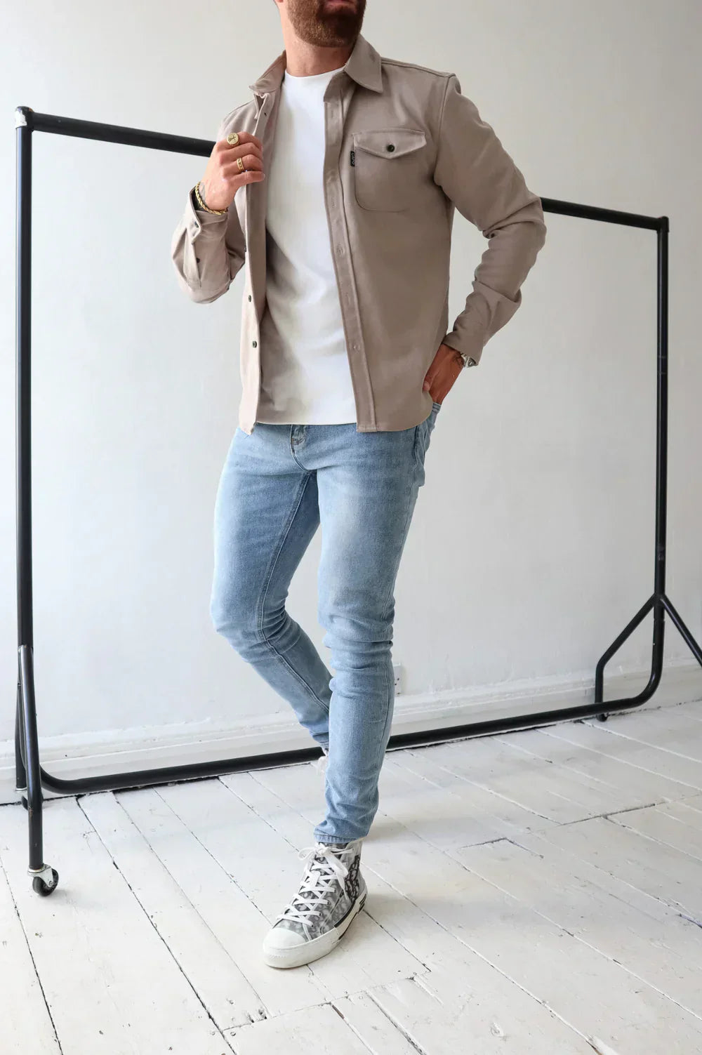 Nathan – Chemise Décontractée Haut de Gamme – Noir