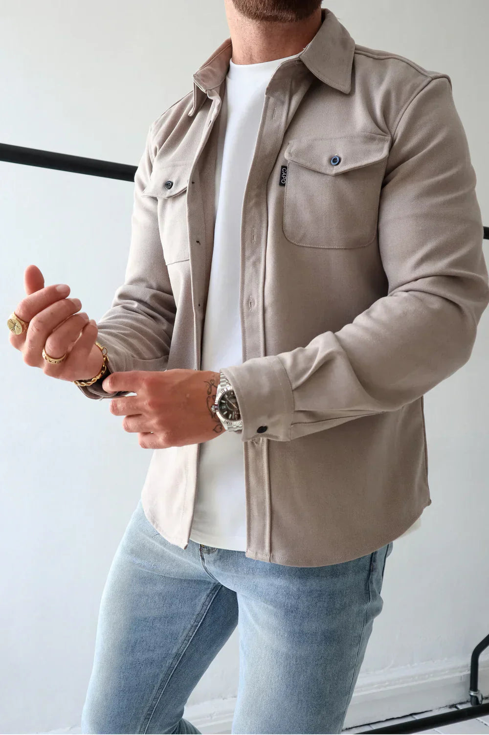 Nathan – Chemise Décontractée Haut de Gamme – Noir