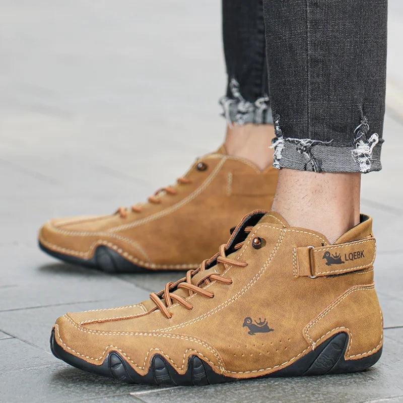 Ethan – Chaussures – Fait Main Confortables – Marron