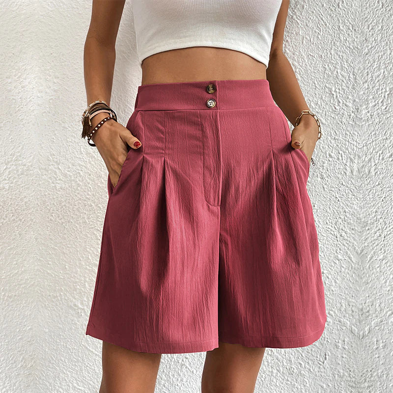Layla – Short Confortable Élégant – Noir