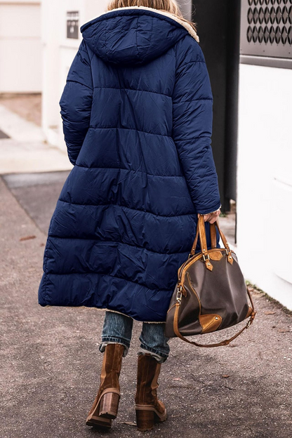 Sophie | Doudoune Longue Réversible et Confortable