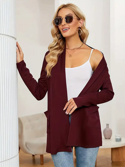 Scarlett - Gilet Tricoté Classique et Moderne