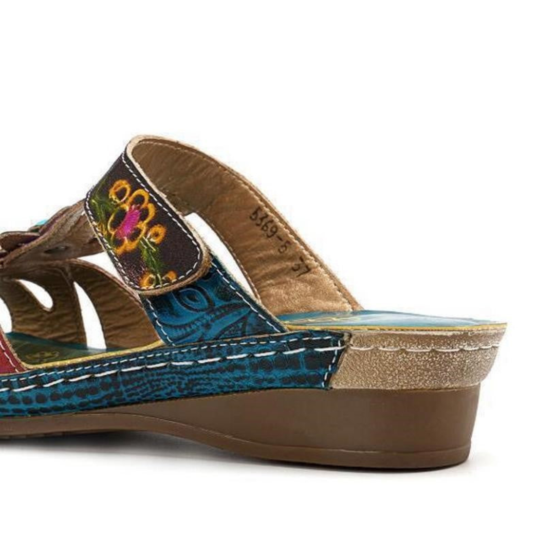 Ellie – Sandales Confortables avec Support de Voûte Plantaire et Fabrication Artisanale