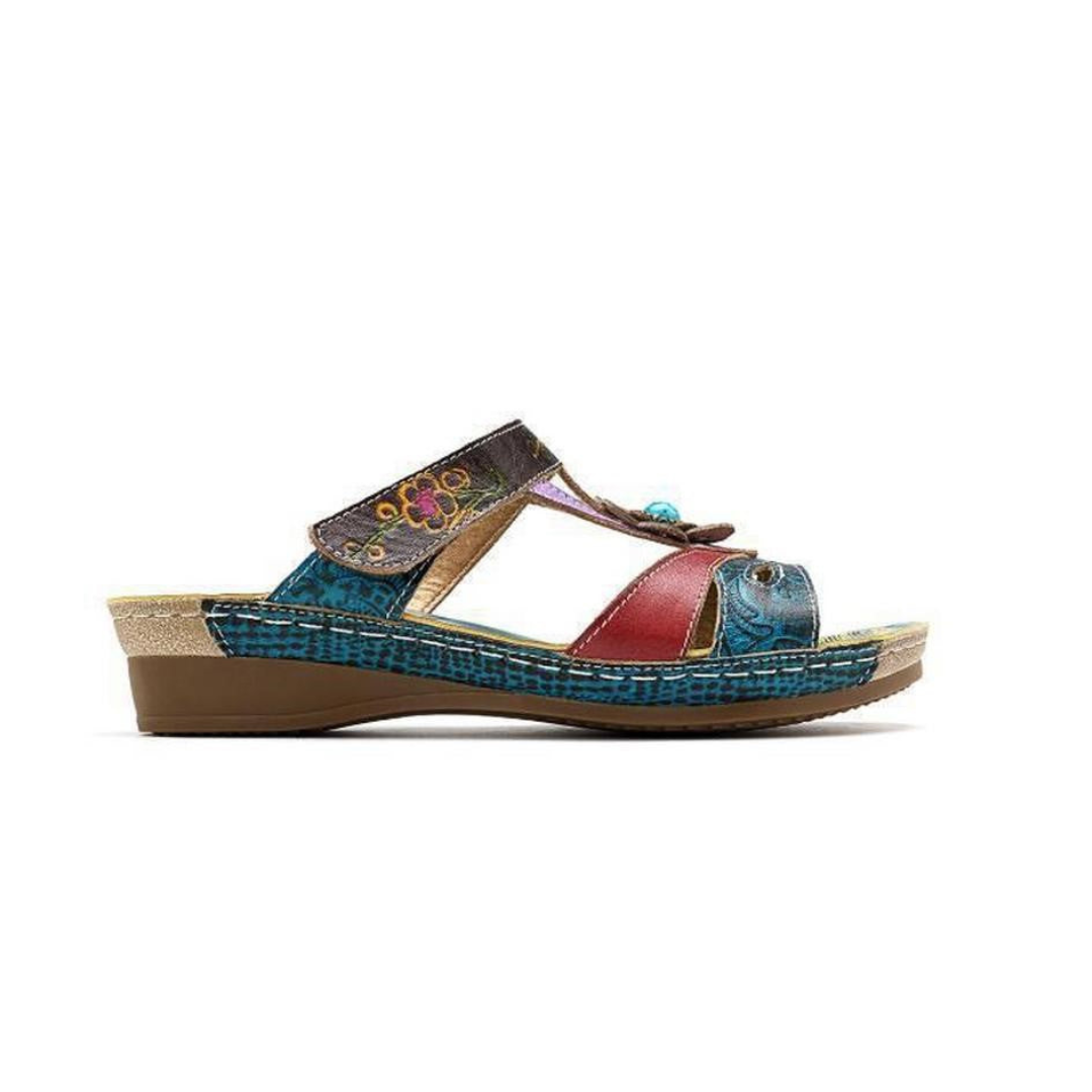 Ellie – Sandales Confortables avec Support de Voûte Plantaire et Fabrication Artisanale
