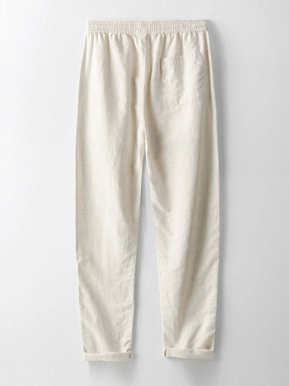 William – Ensemble Décontracté à Manches Courtes – Beige