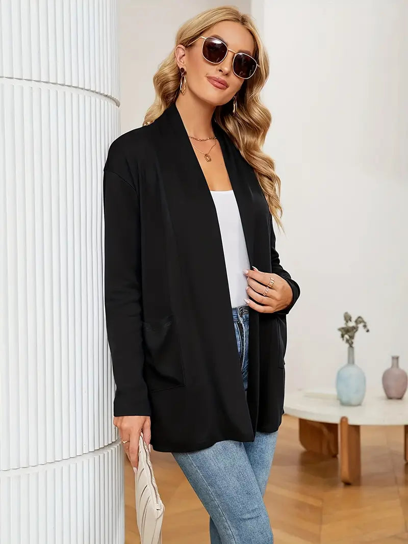 Scarlett - Gilet Tricoté Classique et Moderne
