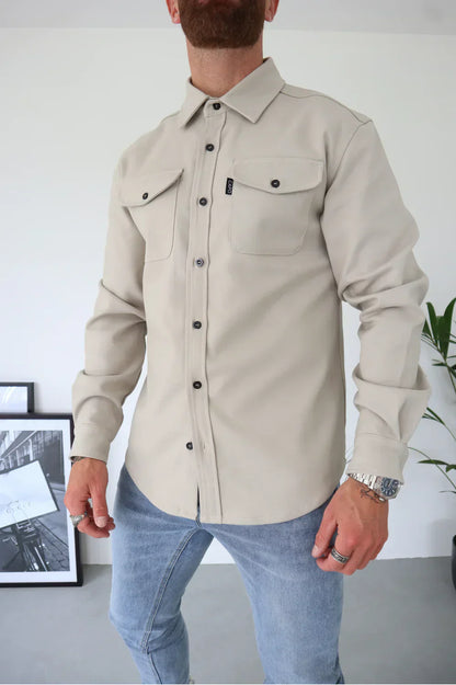 Nathan – Chemise Décontractée Haut de Gamme – Noir