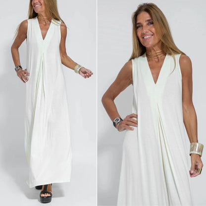 Olivia - Robe de Luxe Confortable avec Cardigan