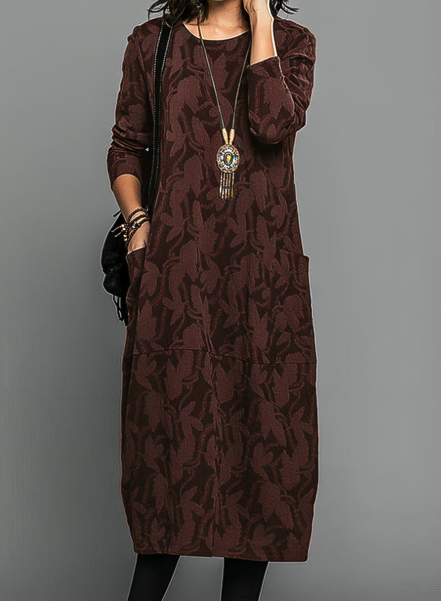 Zoe - Robe Tricotée d'Hiver Décontractée