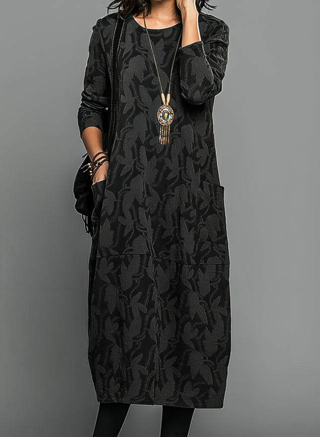 Zoe - Robe Tricotée d'Hiver Décontractée
