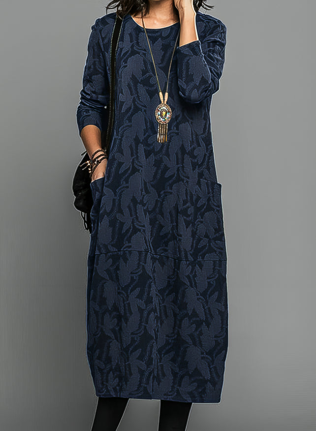 Zoe - Robe Tricotée d'Hiver Décontractée