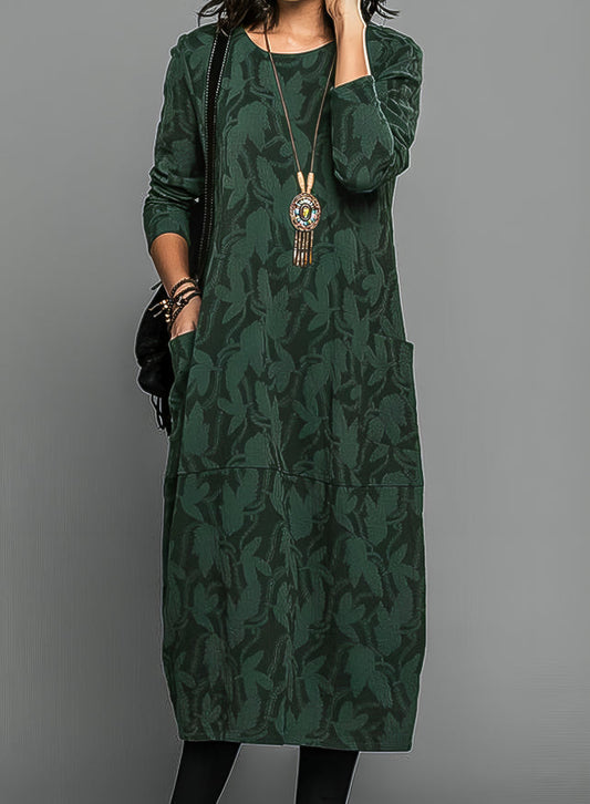 Zoe - Robe Tricotée d'Hiver Décontractée