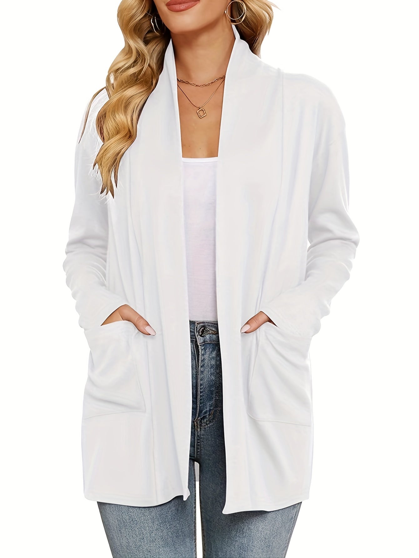Scarlett - Gilet Tricoté Classique et Moderne