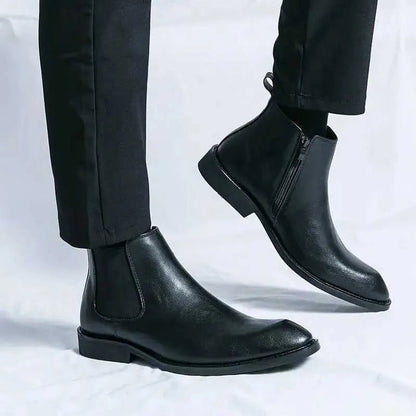 Nathan – Chaussures Confortables à Fermeture Zippée