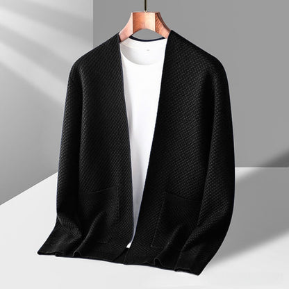 Henry - Gilet Tricoté Nid d’Abeille Confortable