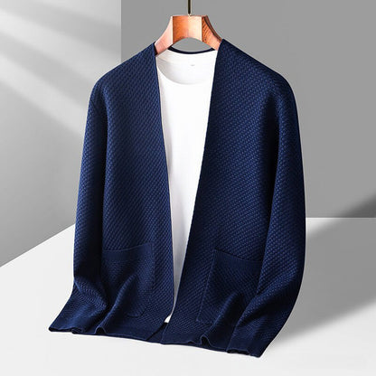 Henry - Gilet Tricoté Nid d’Abeille Confortable