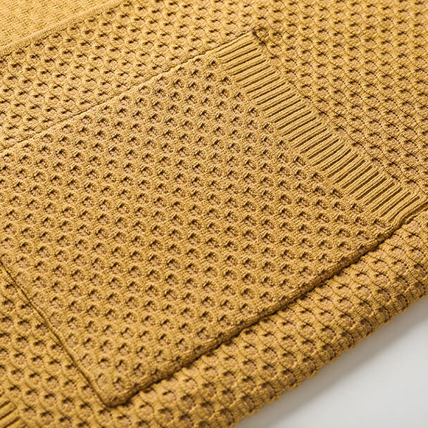 Henry - Gilet Tricoté Nid d’Abeille Confortable