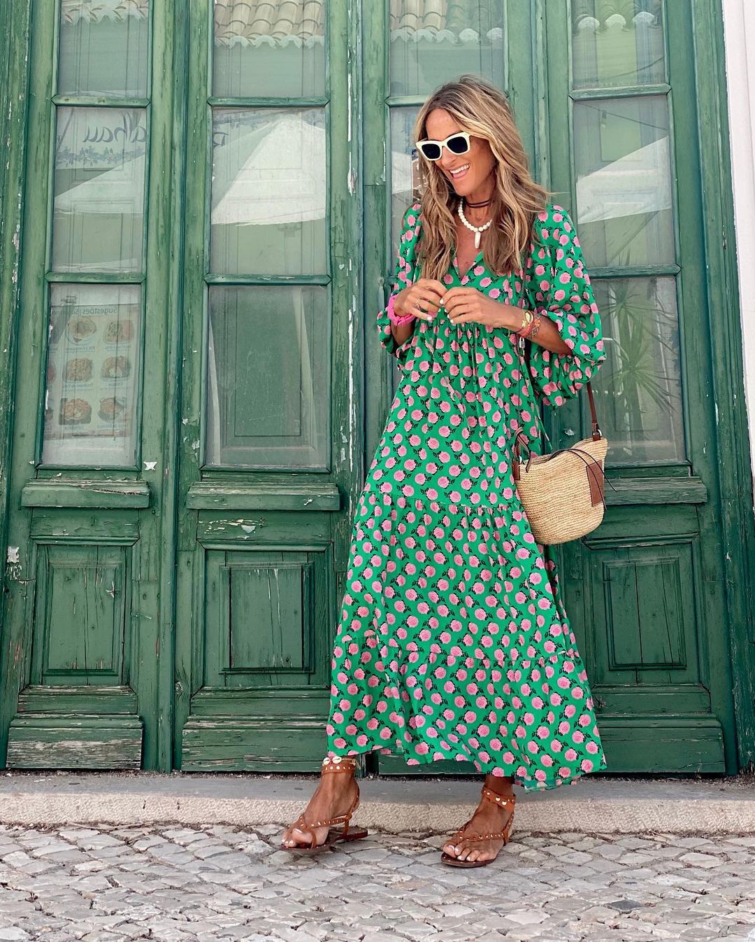 Penelope – Robe Printanière Élégante