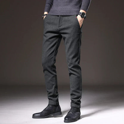 Elijah – Pantalon – Coupe Moderne – Noir