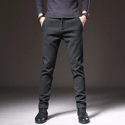Elijah – Pantalon – Coupe Moderne – Noir