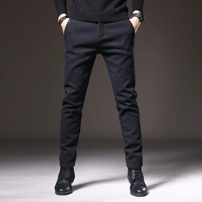Elijah – Pantalon – Coupe Moderne – Noir