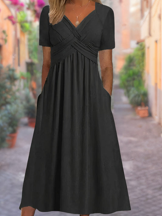 Aria - Robe Confortable à Col V