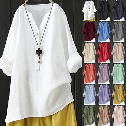 Grace - Chemise Décontractée Confortable et Oversize