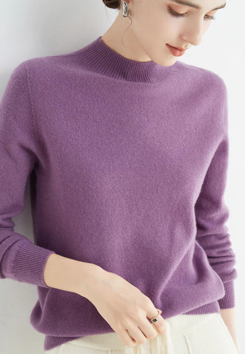 Abigail – Pull Confortable en Laine Douce