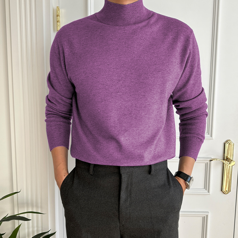 James – Pull Col Roulé Confortable pour Homme