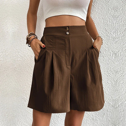 Layla – Short Confortable Élégant – Noir