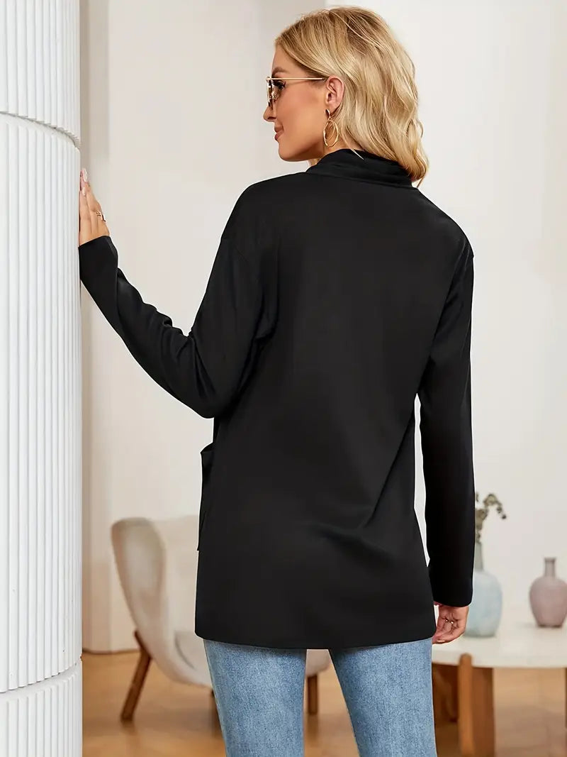 Scarlett - Gilet Tricoté Classique et Moderne