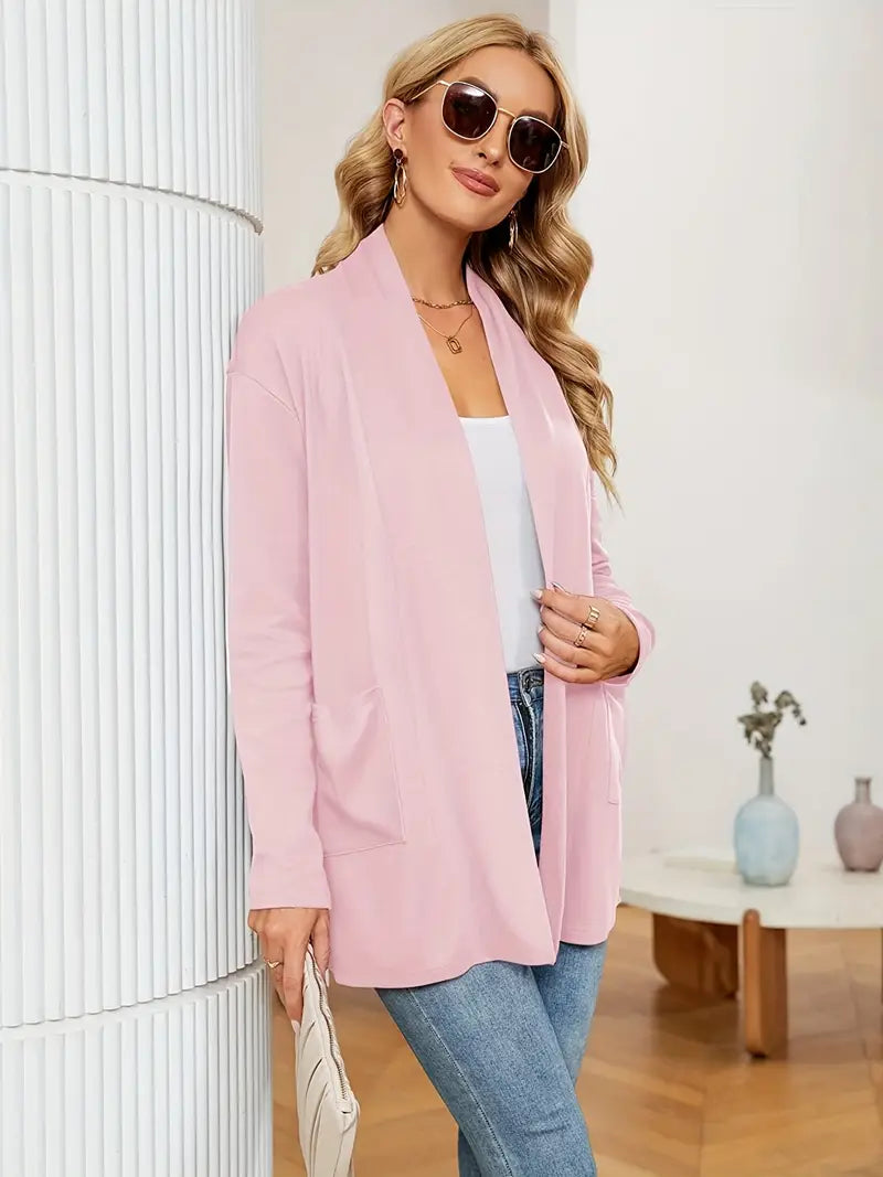 Scarlett - Gilet Tricoté Classique et Moderne