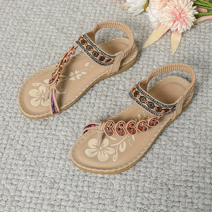 Amelia – Sandales Confortables à Bride – Marron
