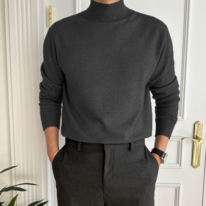 James – Pull Col Roulé Confortable pour Homme