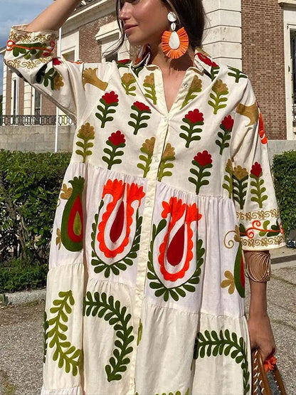 Harper - Robe d'Été Bohème