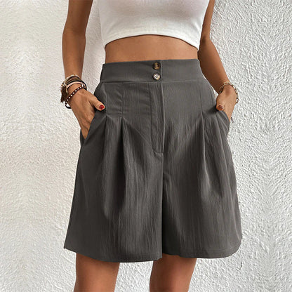 Layla – Short Confortable Élégant – Noir