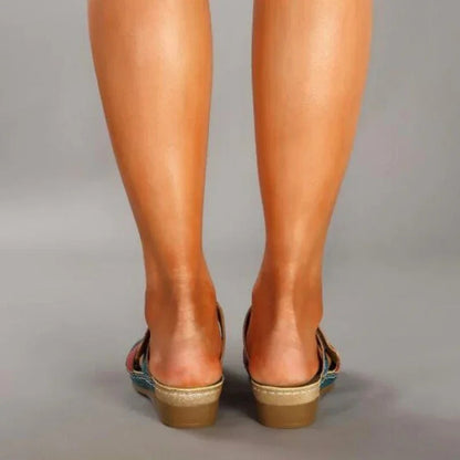 Ellie – Sandales Confortables avec Support de Voûte Plantaire et Fabrication Artisanale