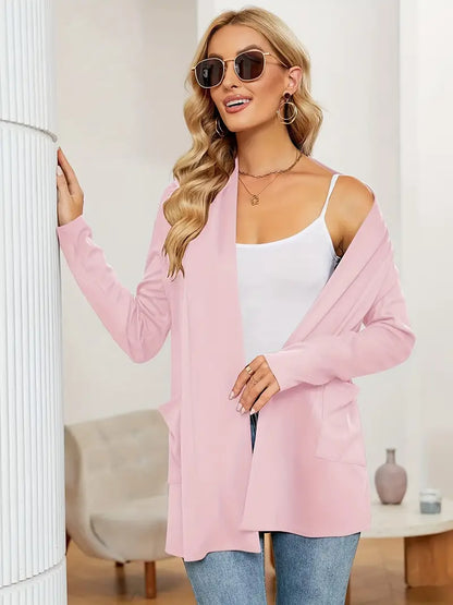 Scarlett - Gilet Tricoté Classique et Moderne