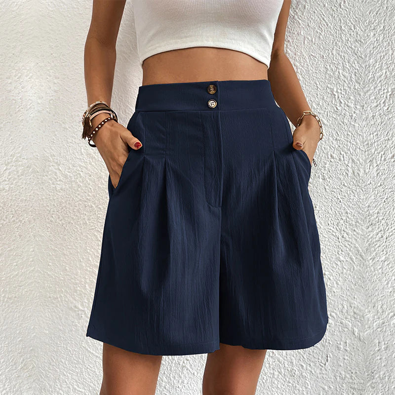 Layla – Short Confortable Élégant – Noir